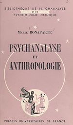 Télécharger le livre :  Psychanalyse et anthropologie