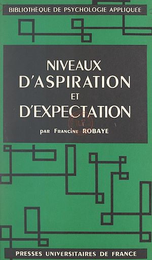 Download the eBook: Niveaux d'aspiration et d'expectation