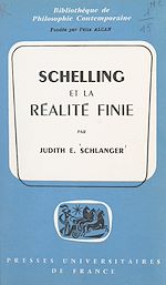 Télécharger le livre :  Schelling et la réalité finie