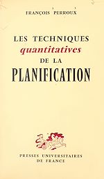 Télécharger le livre :  Les techniques quantitatives de la planification