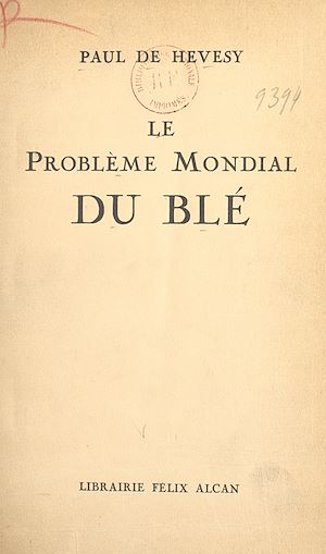 Download the eBook: Le problème mondial du blé
