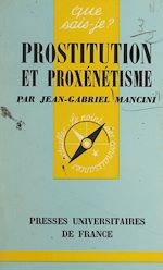 Download this eBook Prostitution et proxénétisme