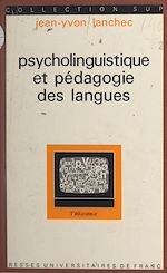 Télécharger le livre :  Psycholinguistique et pédagogie des langues