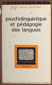 Téléchargez le livre :  Psycholinguistique et pédagogie des langues