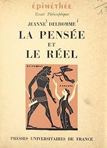 Télécharger le livre :  La pensée et le réel : critique de l'ontologie