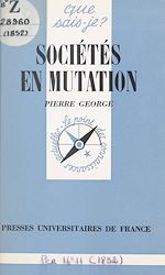 Download this eBook Sociétés en mutation