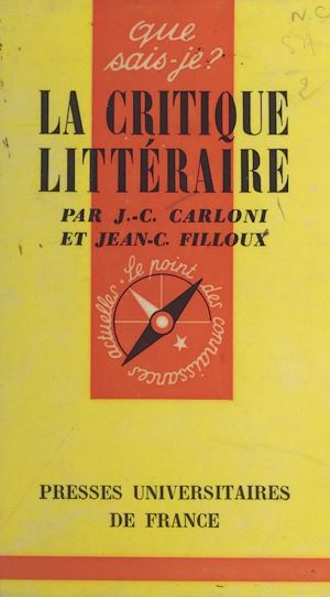 Téléchargez le livre :  La critique littéraire