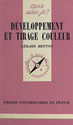 Download this eBook Développement et tirage couleur