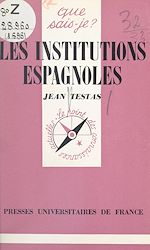 Download this eBook Les institutions espagnoles