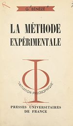 Télécharger le livre :  La méthode expérimentale
