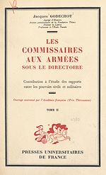 Télécharger le livre :  Les commissaires aux armées sous le Directoire (2)