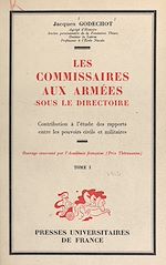 Télécharger le livre :  Les commissaires aux armées sous le Directoire (1)