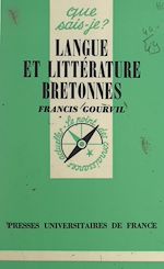 Télécharger le livre :  Langue et littérature bretonnes
