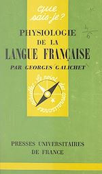 Télécharger le livre :  Physiologie de la langue française