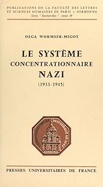 Télécharger le livre :  Le système concentrationnaire nazi, 1933-1945