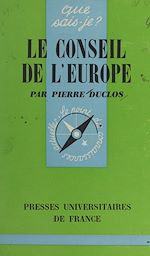 Download this eBook Le Conseil de l'Europe