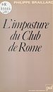 Télécharger le livre :  L'imposture du Club de Rome