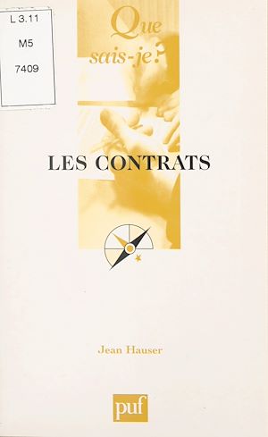 Téléchargez le livre :  Les contrats