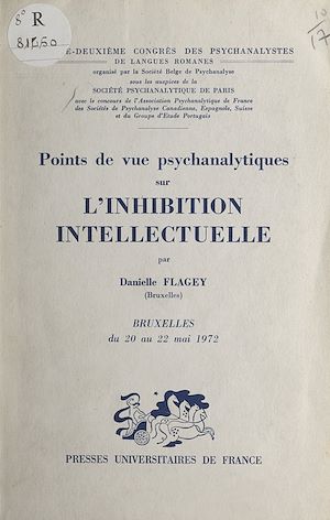 Download the eBook: Points de vue psychanalytiques sur l'inhibition intellectuelle