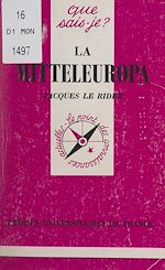 Download this eBook La Mitteleuropa