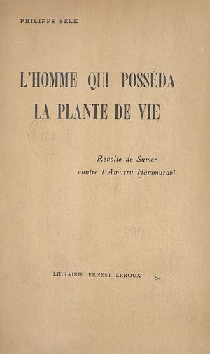 Téléchargez le livre :  L'homme qui posséda la plante de vie