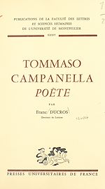 Télécharger le livre :  Tommaso Campanella poète