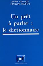 Télécharger le livre :  Un prêt à parler : le dictionnaire