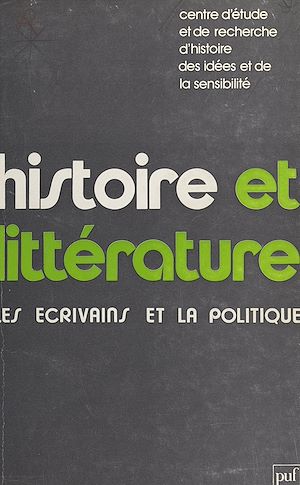Téléchargez le livre :  Histoire et littérature