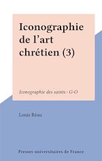 Télécharger le livre :  Iconographie de l'art chrétien (3)