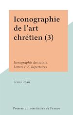 Télécharger le livre :  Iconographie de l'art chrétien (3)
