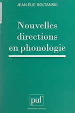 Télécharger le livre :  Nouvelles directions en phonologie