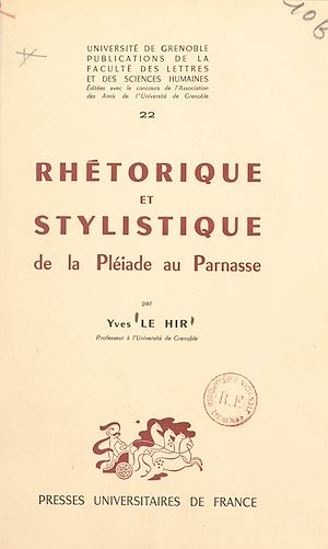Download the eBook: Rhétorique et stylistique : de la Pléiade au Parnasse