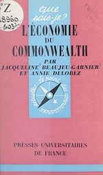 Télécharger le livre :  L'économie du Commonwealth