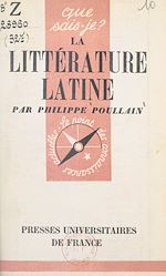 Download this eBook La littérature latine