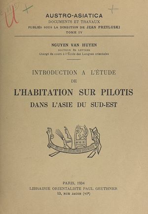 Download the eBook: Introduction à l'étude de l'habitation sur pilotis dans l'Asie du Sud-Est