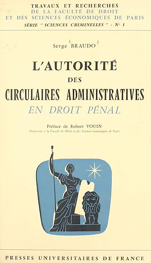 Download the eBook: L'autorité des circulaires administratives en droit pénal