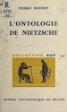 Télécharger le livre :  L'ontologie de Nietzsche