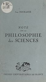 Télécharger le livre :  Note sur la philosophie des sciences