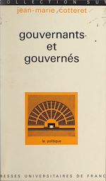 Télécharger le livre :  Gouvernants et gouvernés