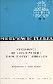 Télécharger le livre :  Croissance et conjoncture dans l'Ouest africain