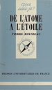 Télécharger le livre :  De l'atome à l'étoile
