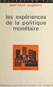 Télécharger le livre :  Les expériences de la politique monétaire
