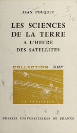 Télécharger le livre :  Les sciences de la terre à l'heure des satellites