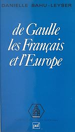 Download this eBook De Gaulle, les Français et l'Europe