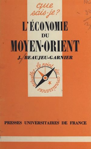 Téléchargez le livre :  L'économie du Moyen-Orient