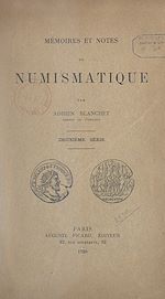 Télécharger le livre :  Mémoires et notes de numismatique