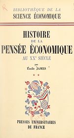 Télécharger le livre :  Histoire de la pensée économique au XXe siècle (2)