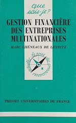 Download this eBook Gestion financière des entreprises multinationales