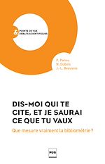 Download this eBook Dis-moi qui te cite et je saurai ce que tu vaux