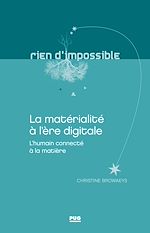Télécharger le livre :  La matérialité à l'ère digitiale